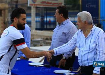 بعد جلسة مع مرتضى منصور الزمالك يتراجع عن ايقاف باسم مرسي