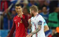 قائد ايسلندا يبرئ رونالدو من واقعة تبادل القمصان لم يكن فظا معي