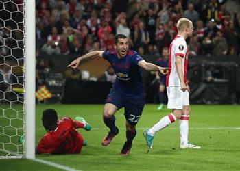 بطل اليوروباليج أياكس م هنئ ا مانشستر يونايتد لم نتمنى مثل تلك المباراة