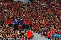 بالصور دخلة جماهير الأهلي في ليلة التتويج بالدوري