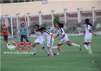 ناشئات الفراعنة يتفوقوا على الأدرن بثلاثة أهداف ودي ا