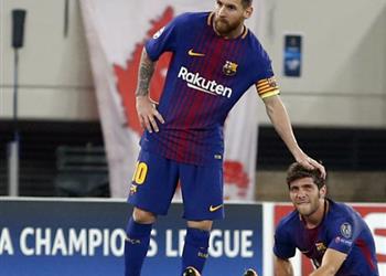 رسمي ا برشلونة يعلن مدة غياب سيرجي روبيرتو وأندريه جوميز
