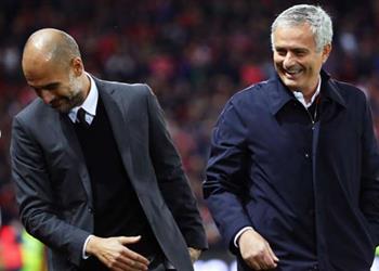 تصريحات مورينيو الصغير قبل لقاء السيتي جوزيه أفضل من جوارديولا