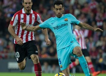 بوسكيتس تير شتيجن نصف انتصارنا على بيلباو