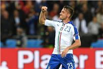 يورو_بطولات جاكريني يحصل على لقب أفضل لاعب في مباراة إيطاليا وبلجيكا