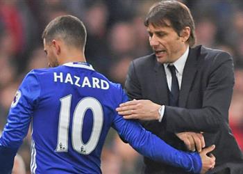 هازارد يكشف عن طبيعة علاقته بكونتي