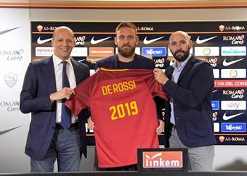 تجديد عقود رسميا دي روسي مستمر مع روما حتى 2019