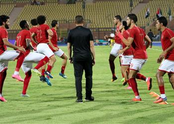 الأهلي يستأنف تدريباته استعداد ا لسموحة