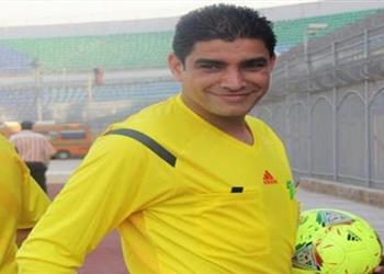 إبراهيم نورالدين حكم ا لمباراة الزمالك والمنيا