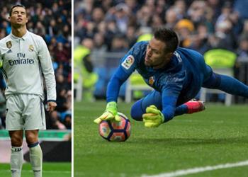 أرقام وإحصائيات بالفيديو ألفيش يواصل أرقامه المميزة ويتصدى لركلة جزاء رونالدو للمرة الثالثة