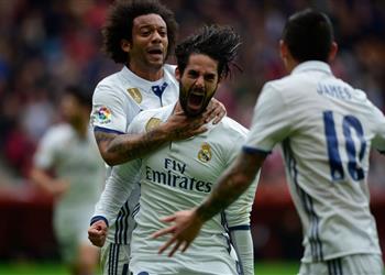 نتائج_الليجا ريال مدريد يفلت من فخ خيخون بفضل إيسكو في الدقيقة الأخيرة