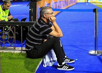 صور لاعبو الزمالك و إيناسيو يتابعون مباراة الفتح والنصر