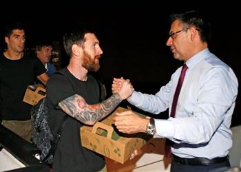 تجديد عقود تفاؤل في برشلونة بإغلاق ملف ميسي بمايو المقبل