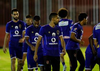 مران الأهلي متعب وسليمان يغيبان عن الاستعدادات لموقعة الوداد وإصابة توفيق