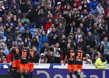 أخبار صورة الموقع الرسمي لليجا يحتفل بحفاوة بهدف الفوز لريال مدريد أكثر من تعادل فالنسيا