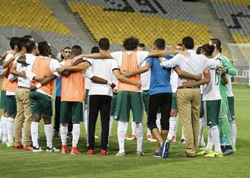 استعداد ا للطلائع المصري يؤدي مرانه المسائي بمشاركة جميع اللاعبين