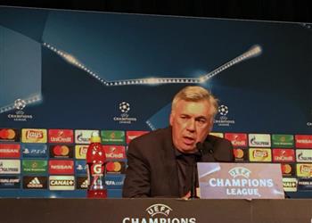 أنشيلوتي يوضح أسباب الهزيمة ويعلق على أداء نيمار وكافاني ومبابي