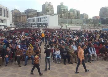 صور أعضاء الزمالك يتوافدون لحضور الجمعية العمومية