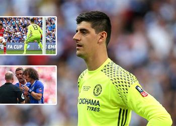 تصريحات كورتوا هدف سانشيز الأعمى فقط من لم يتمكن من رؤية التسلل ولمسة اليد