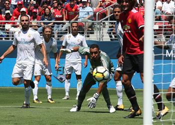 مباريات ودية بالفيديو مانشستر يونايتد يعبر ريال مدريد بركلات الترجيح قبل معركة السوبر الأوروبي