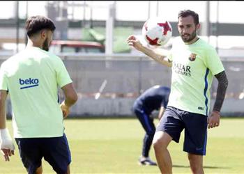 أخبار عودة فيدال لتدريبات برشلونة وشكوك حول مشاركته في نهائي الكأس