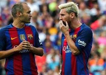 برشلونة يحسم مستقبل ميسي وإنييستا
