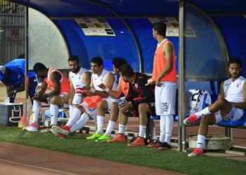 أيمن يونس دكة بدلاء الزمالك كوميدية