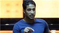 أحمد علي لم أتعمد إهدار الوقت في مباراة المصري