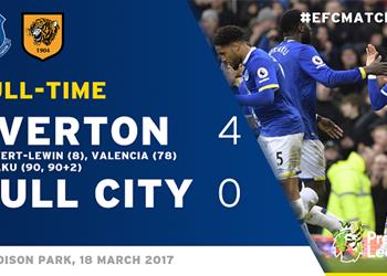 م حترفين المحمدي يشارك بديلا في سقوط هال سيتي برباعية نظيفة أمام إيفرتون