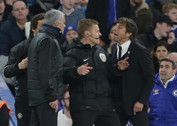 صراع خارج الخطوط بين كونتي ومورينيو