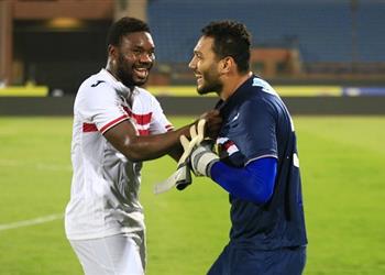 عمر صلاح لـ بطولات أدافع عن مرمي الزمالك الكبير