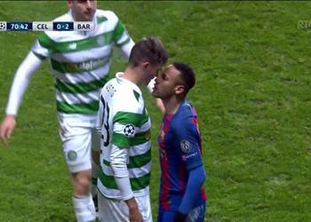 تصريحات لاعب سلتيك نيمار أفضل ممثل في كرة القدم وعليك الدخول في رأسه لمعرفة ما سيقوم به