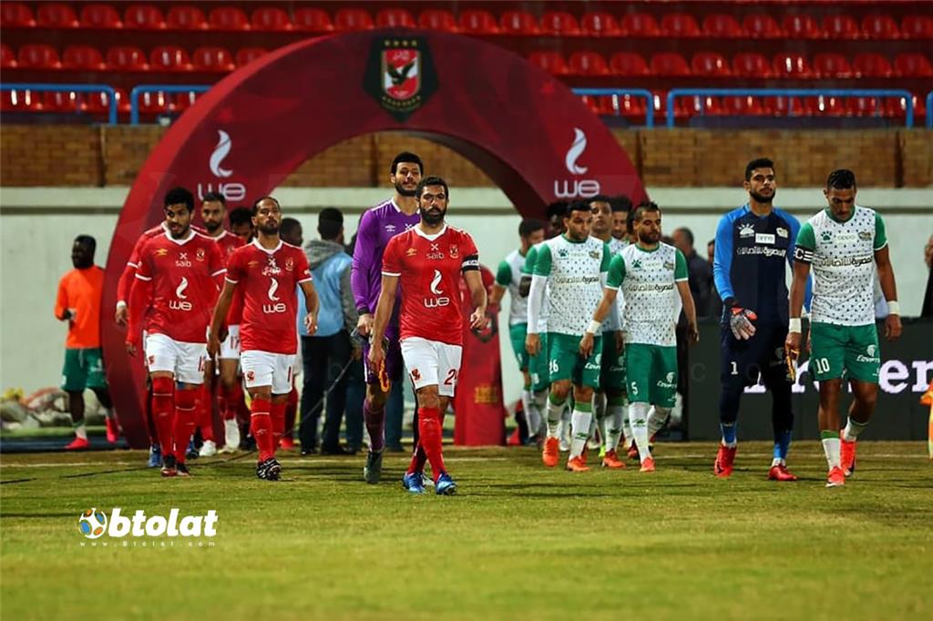صور مباراة الاهلي والمصري في الدوري المصري بطولات