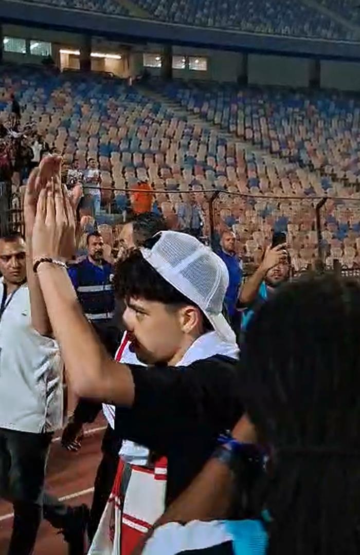 صوره ل تحية خاصة من جماهير الزمالك لأبناء الراحل محمد صبري