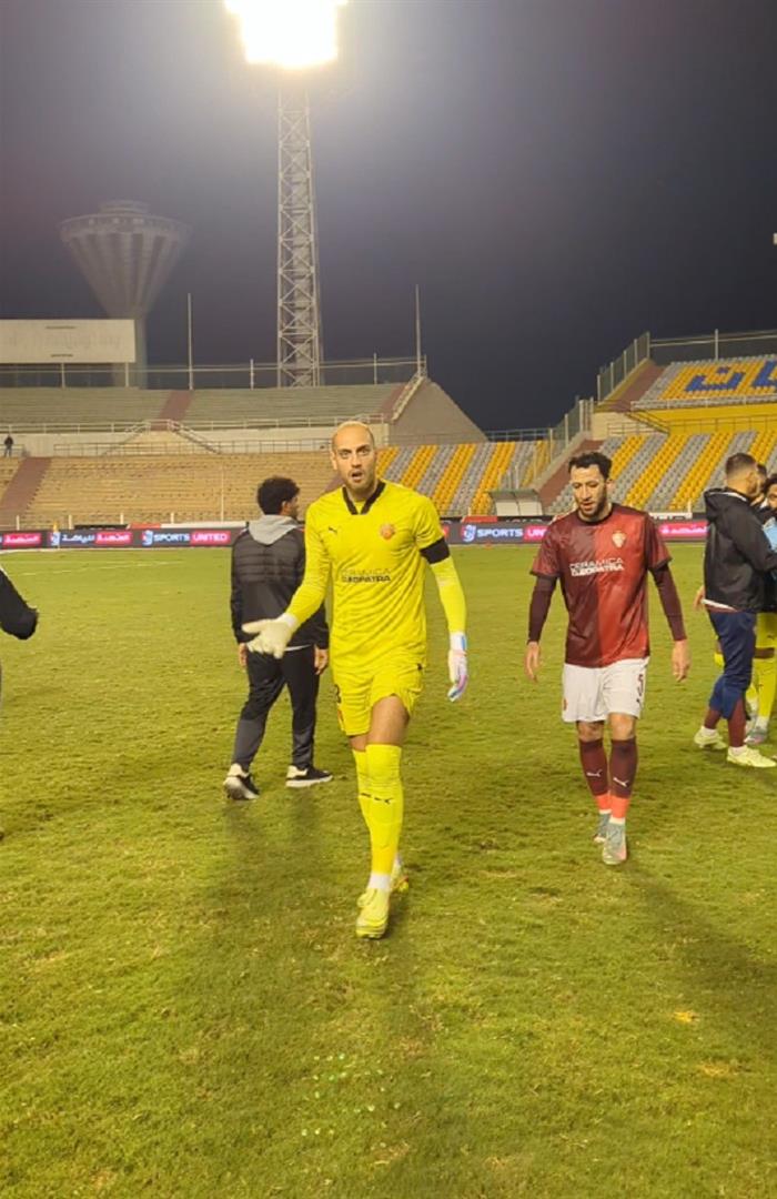 صوره ل محمد بسام منفعلا بعد المباراة كل ما نلاعبهم " اصل جت من رجله لايده "