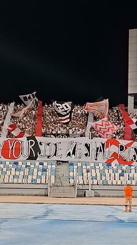 صوره ل دخلة جماهير الزمالك قبل مباراة سيراميكا كليوباترا في الدوري المصري