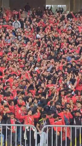 صوره ل هتافات جماهير الاهلي قبل مباراة يانج افريكانز بدوري ابطال افريقيا