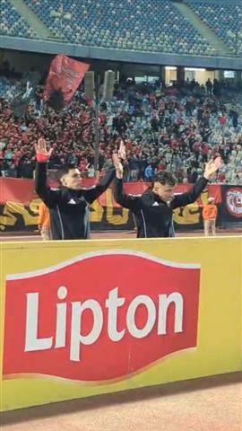 صوره ل فرحة بن شرقي واحمد عيد وجراديشار بهدف زيزو في شباك وادي دجلة