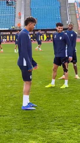 صوره ل الظهور الأول لـ دونجا في مباراة الزمالك وبتروجيت بعد عودته من الاصابة