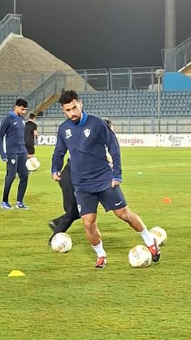 صوره ل الظهور الأول لـ عبد الله السعيد بعد عودته من الإصابة