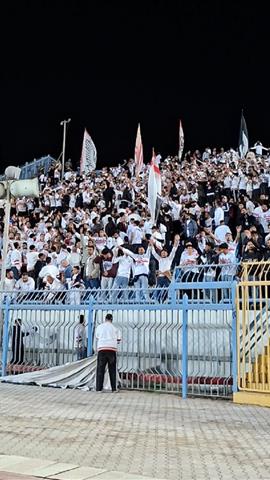 صوره ل لا تقولي عاصي ولا إدوارد الزمالك من غيركم يقدر .. جماهير الزمالك توجه رسالة بعد الفوز علي المصري