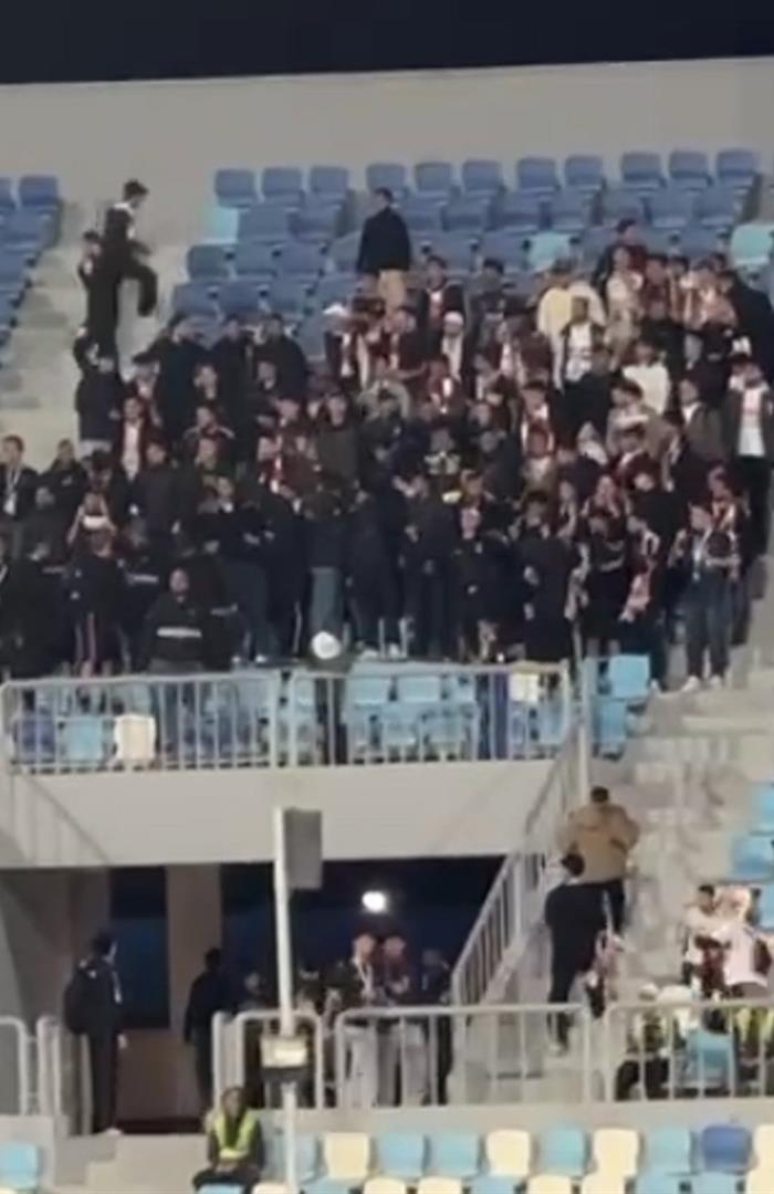 صوره ل حضور ضعيف لجماهير الزمالك في مباراة سموحة بالدوري المصري