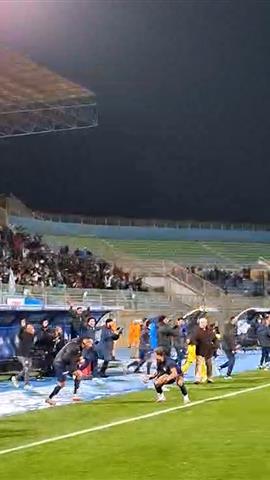 صوره ل كواليس الدقائق الأخيرة من مباراة الزمالك وبيراميدز واطلاق صافرة النهاية
