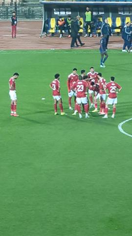 صوره ل رد فعل لاعبي الاهلي بعد هدف تعادل الترجي بدوري ابطال افريقيا