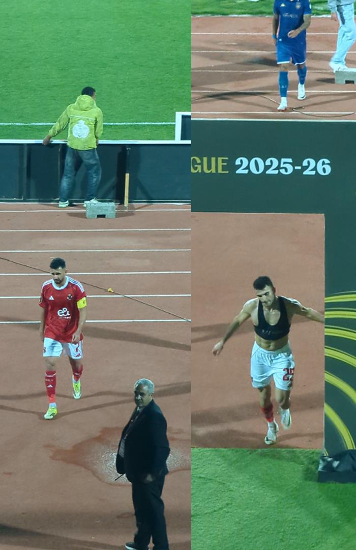 صوره ل حزن تريزيجيه وزيزو بعد مباراة الاهلي والترجي بدوري ابطال افريقيا