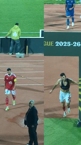 صوره ل حزن تريزيجيه وزيزو بعد مباراة الاهلي والترجي بدوري ابطال افريقيا