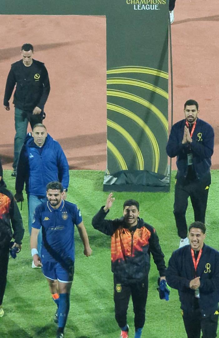 صوره ل فرحة لاعبي الترجي بعد الفوز علي الاهلي بدوري ابطال افريقيا