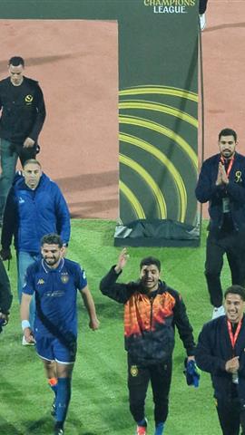 صوره ل فرحة لاعبي الترجي بعد الفوز علي الاهلي بدوري ابطال افريقيا