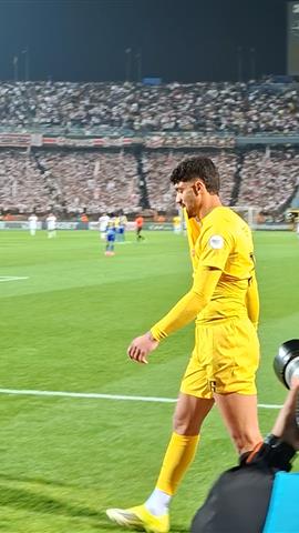 صوره ل لحظة خروج صبحي مطرودا في مباراة الزمالك واوتوهو