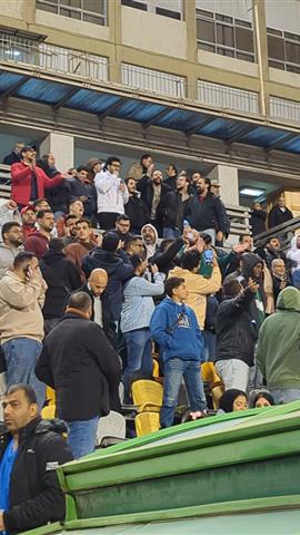 صوره ل هتاف جماهير الاهلي بعد مباراة المقاولون العرب "كده كده يا زمالك الدوري في الجزيرة"